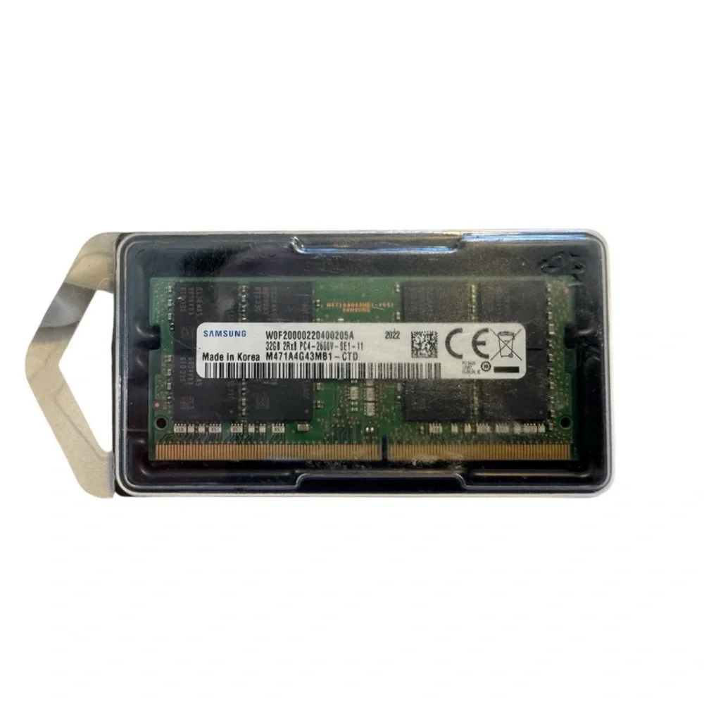 Samsung 32GB DDR4 2666MHz RAM Memory Module for Laptop Computers (1)